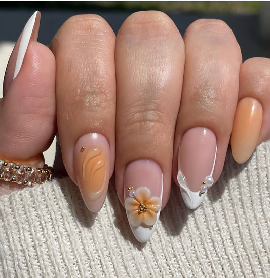 Orange Bloom Elegance