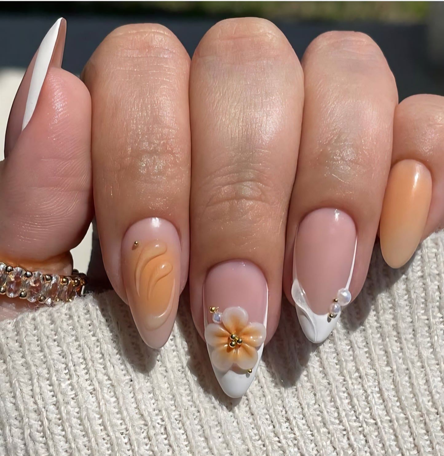 Orange Bloom Elegance